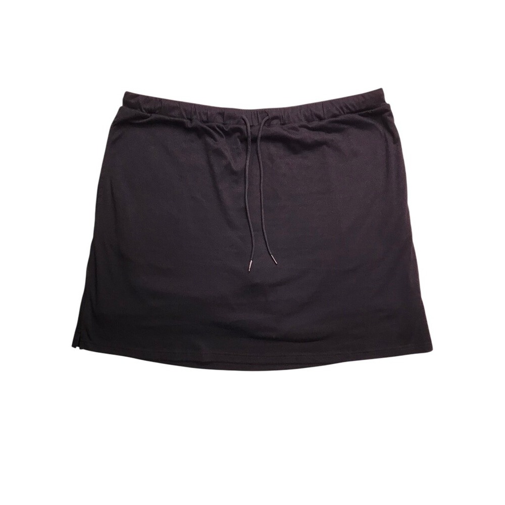 Jack Smith Skort Women 3XL Black Drawstring Activewear Athletic Skirt